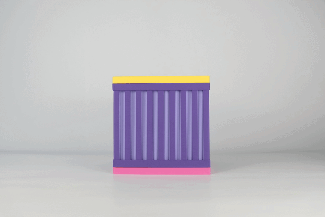 Cache pot modulable design Les Arcadiens - Le Cube N°1