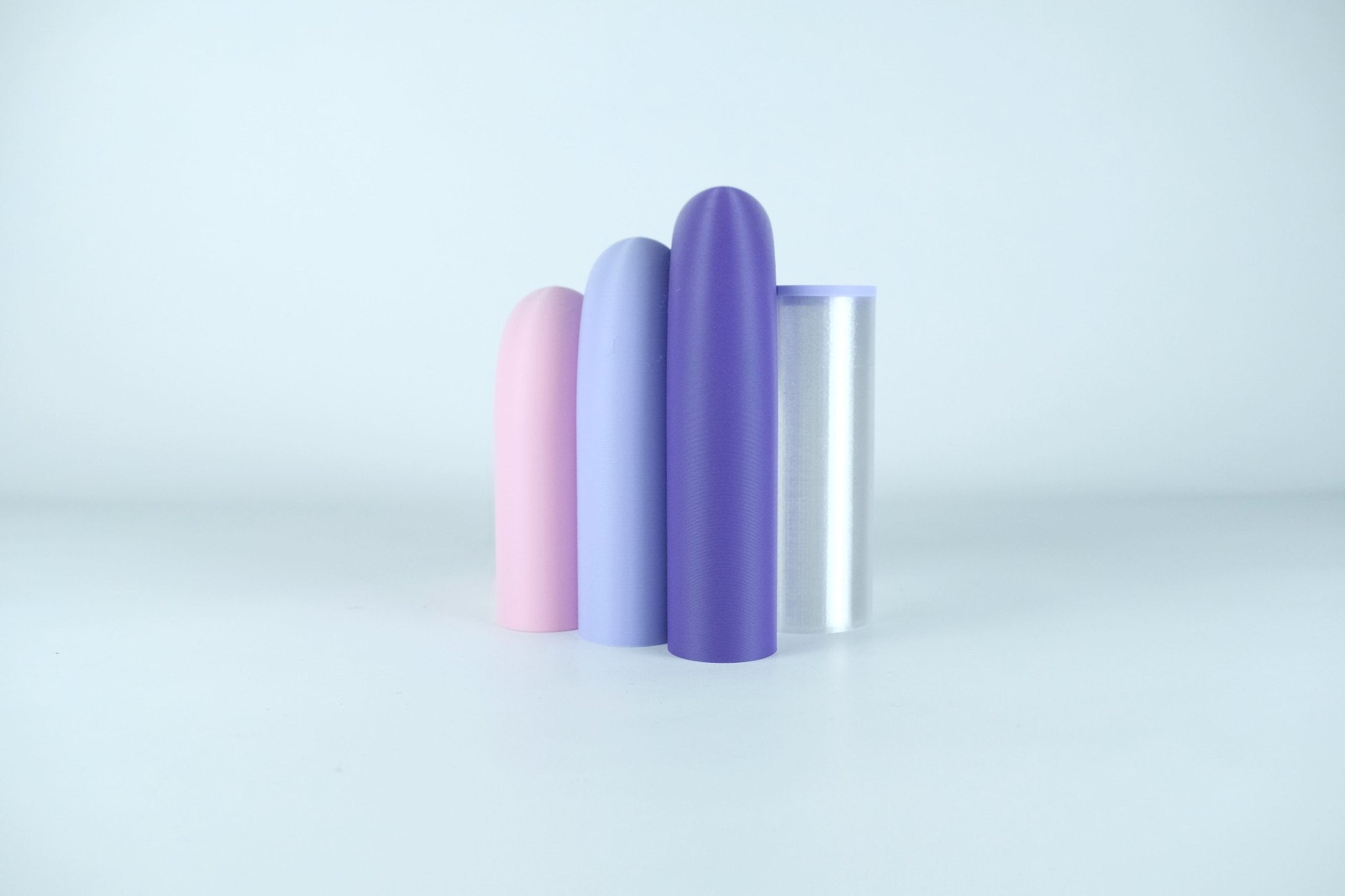 Arc | Serre-livre design & Vase soliflore modulable - Violet / Lilas / Rose poudré / Blanc 60 - Les Arcadiens