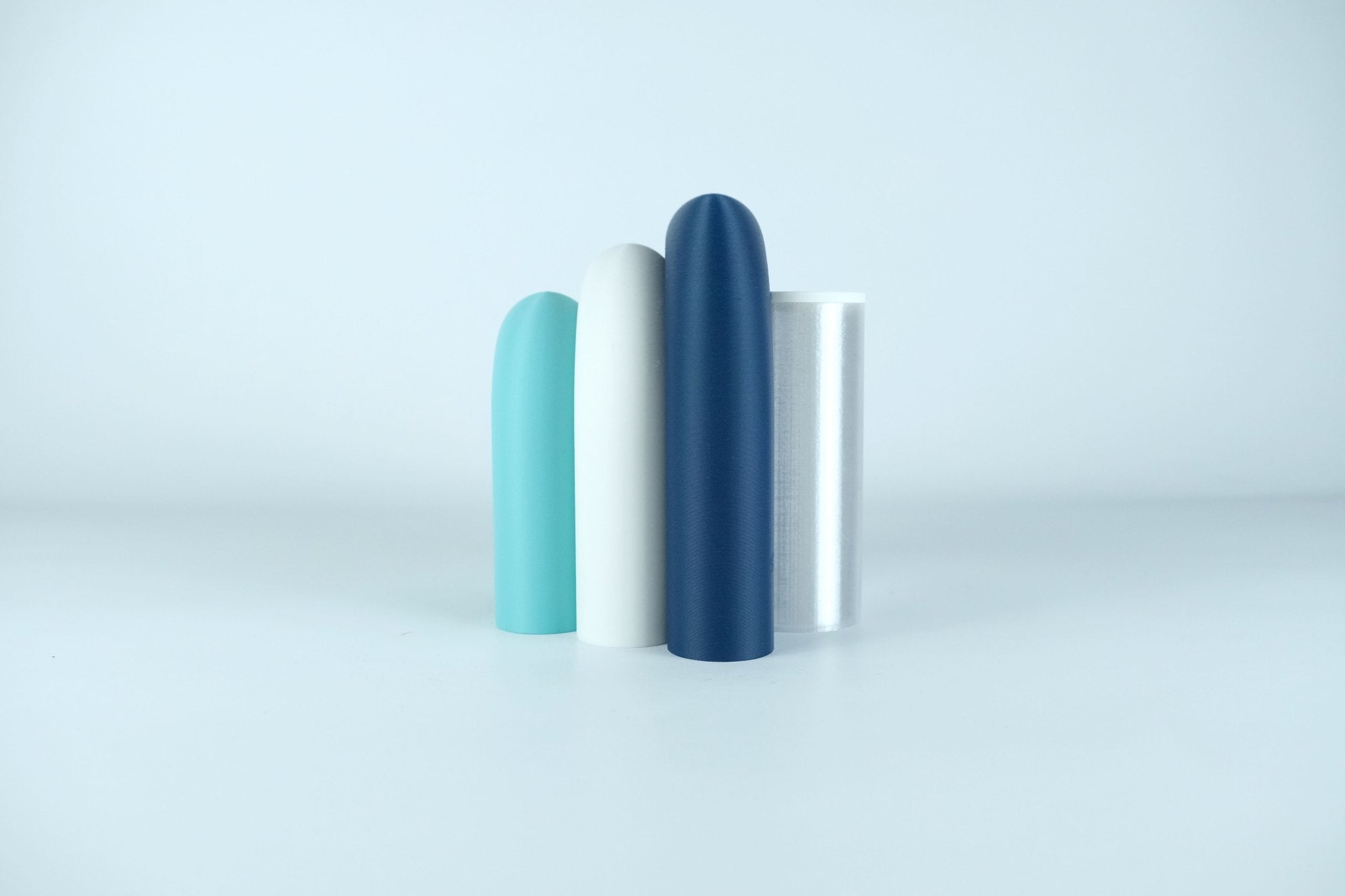 Arc | Serre-livre design & Vase soliflore modulable - Marine / Blanc / Lagon 25 - Les Arcadiens